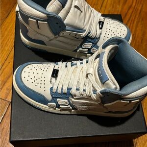 Boys Blue and White Authentic Amiri Sneakers